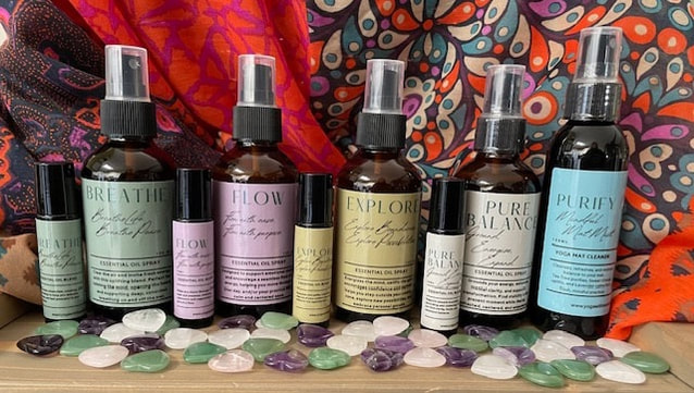Yoga with Karen Lynn's signature essential oils